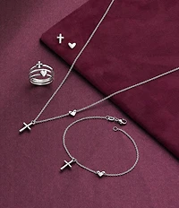 James Avery Faith And Love Necklace