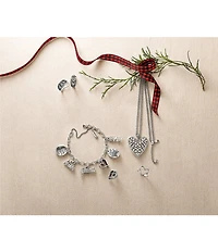 James Avery Heart #double;Family#double; Charm