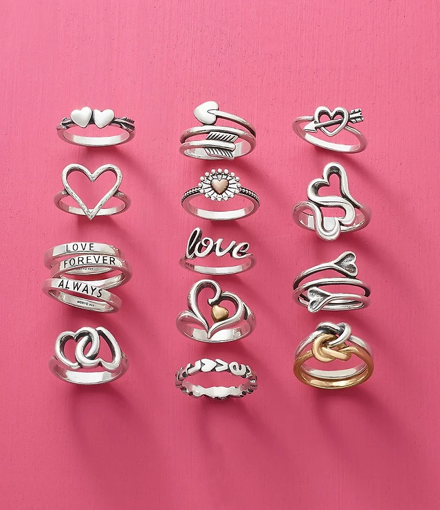 James Avery Cross Your Heart Ring Brazos Mall