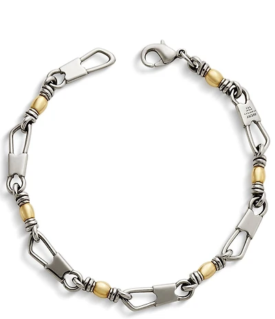 James Avery Fishers of Men Two Tone Chain Bracelet