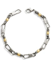 James Avery Fishers of Men Two Tone Chain Bracelet