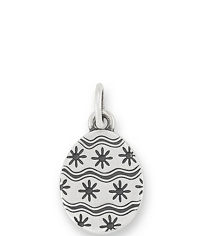 James Avery Floral Easter Egg Charm