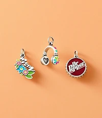 James Avery Floral Enamel Mom Charm