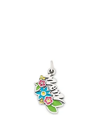 James Avery Floral Enamel Mom Charm