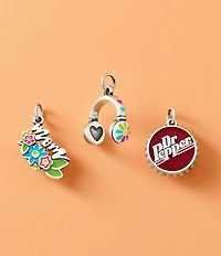 James Avery Floral Enamel Mom Charm