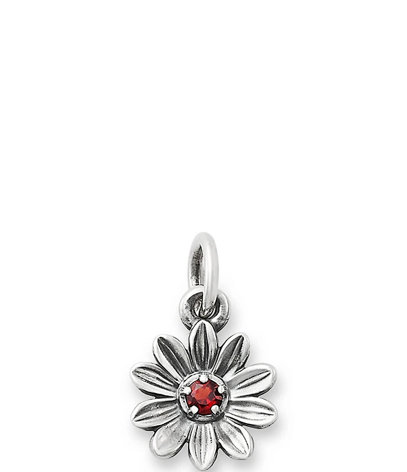 James Avery Floral Gemstone Charm
