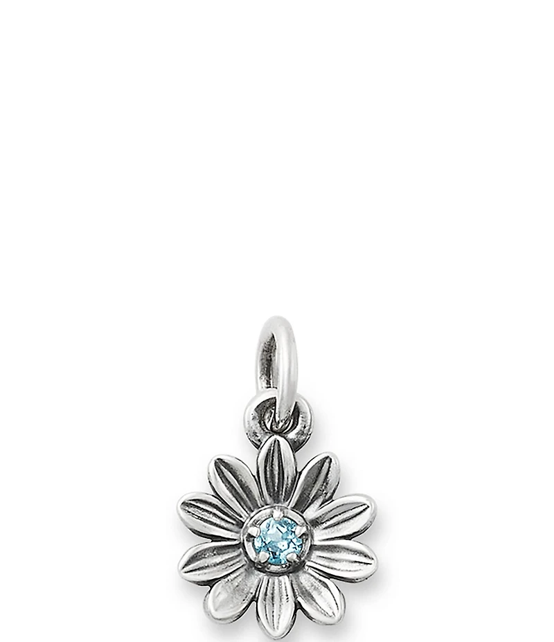 James Avery Floral Gemstone Charm