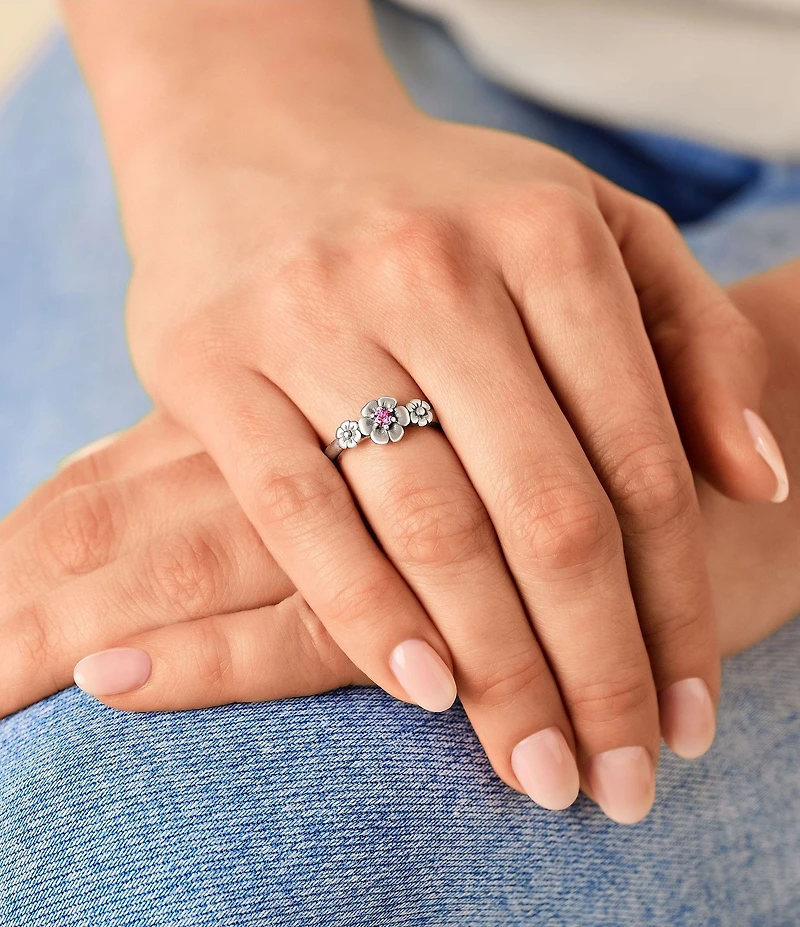 James Avery Flowers in Bloom Gemstone Ring