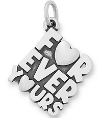 James Avery For Ever Yours Heart Charm