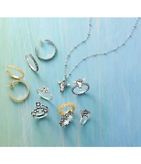 James Avery Forged Beaded Chain Necklace