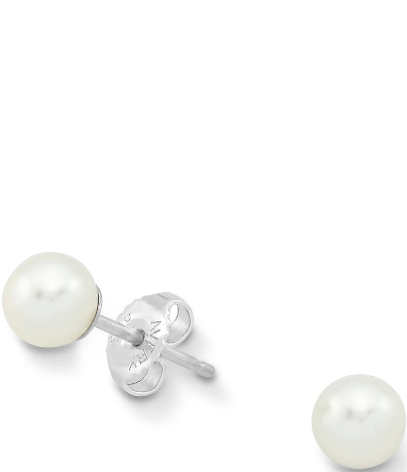 James Avery Freshwater Cultured Pearl Earrings