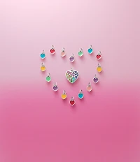 James Avery Full of Love Enamel Heart Charm