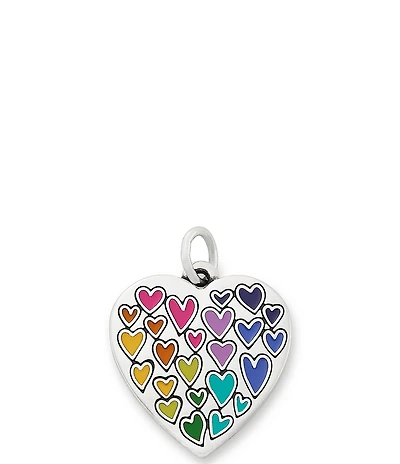 James Avery Full of Love Enamel Heart Charm