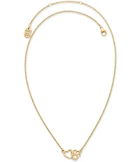 James Avery Furry Friends Heart Short Pendant Necklace