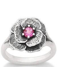 James Avery Gemstone Floral Ring