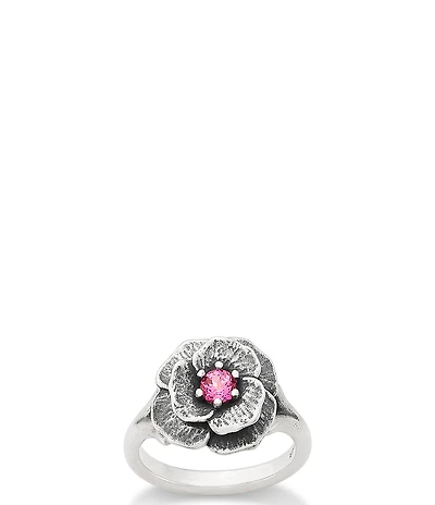 James Avery Gemstone Floral Ring