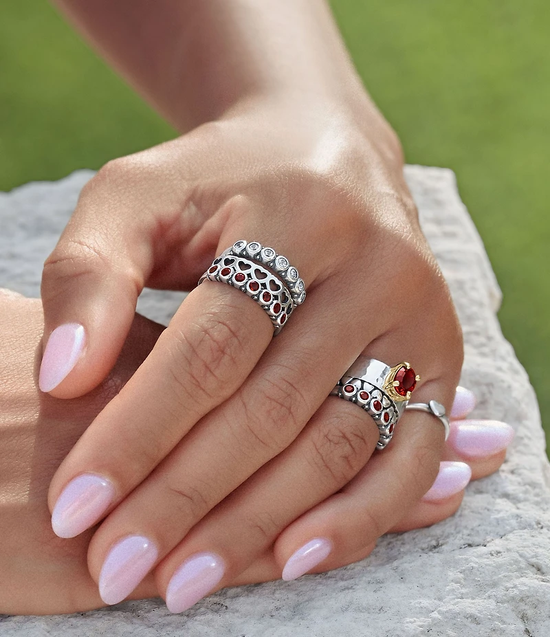 James Avery Gemstone Stacker Ring