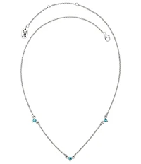 James Avery Gemstone Station Collar Necklace