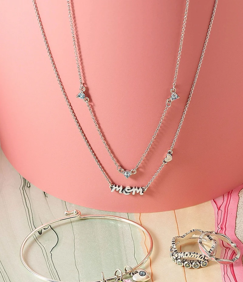 James Avery Gemstone Station Collar Necklace