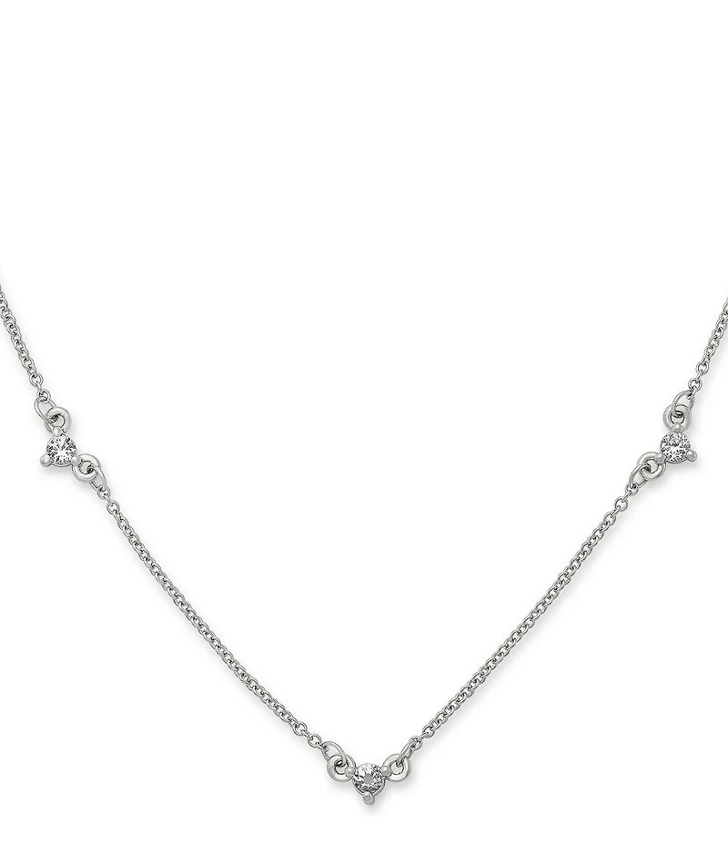 James Avery Gemstone Station Collar Necklace