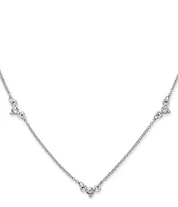 James Avery Gemstone Station Collar Necklace