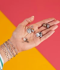 James Avery Glitter Mini Art Glass Bead Charm