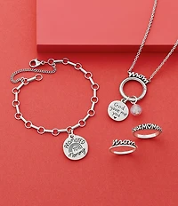 James Avery Glitter Mini Art Glass Bead Charm