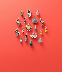 James Avery Glitter Mini Art Glass Bead Charm