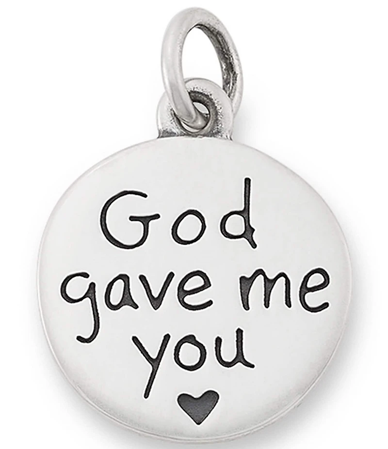 James Avery God Gave Me You Charm