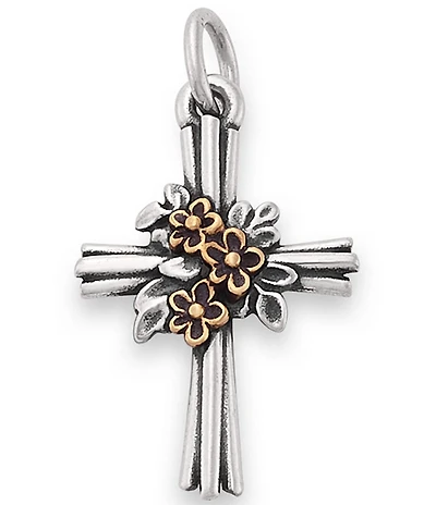James Avery Grow In Faith Cross Charm