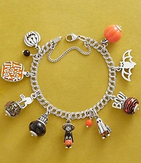 James Avery Harvest Pumpkin Art Glass Charm