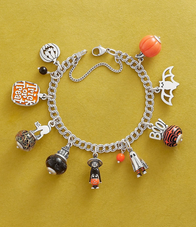James Avery Haunted House Art Glass Charm