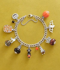 James Avery Haunted House Art Glass Charm