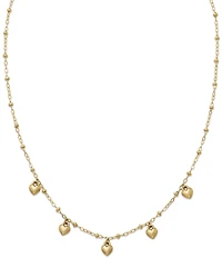 James Avery Heart Drops 14K Gold Necklace