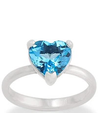 James Avery Heart Gemstone Ring