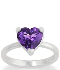 James Avery Heart Gemstone Ring