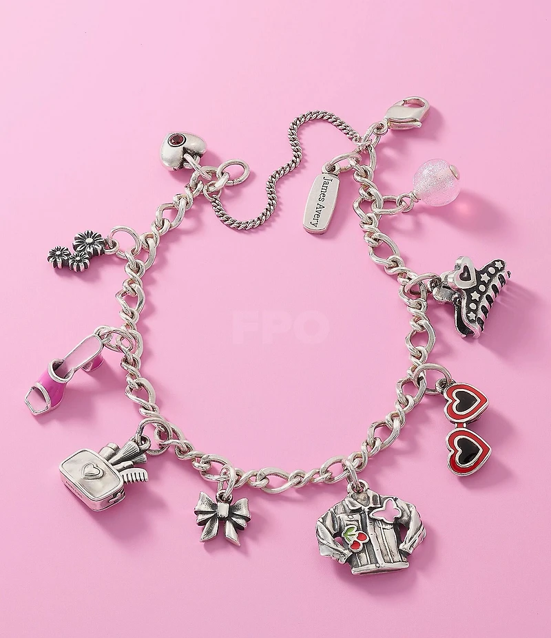 James Avery Heart Hair Clip Charm