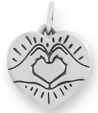 James Avery Heart Hands Charm
