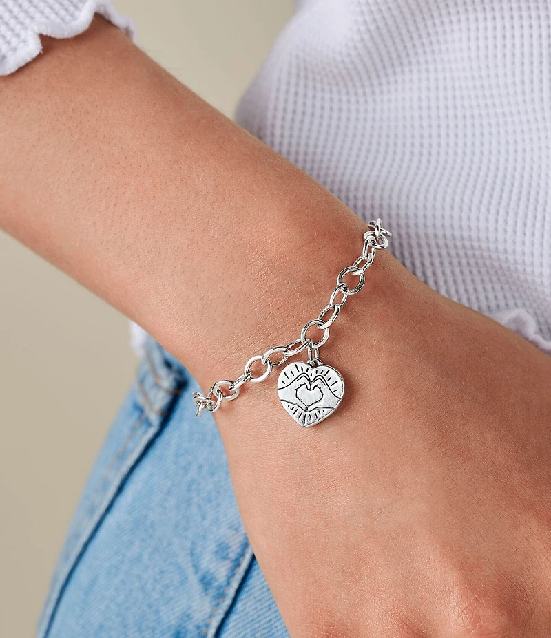 James Avery Heart Hands Charm