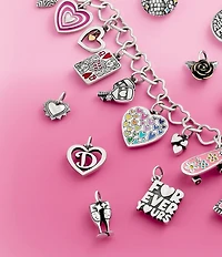 James Avery Heart Initial Charm