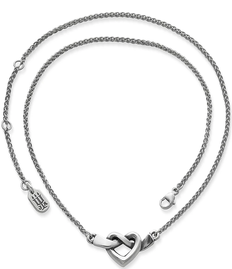 James Avery Heart Knot Necklace