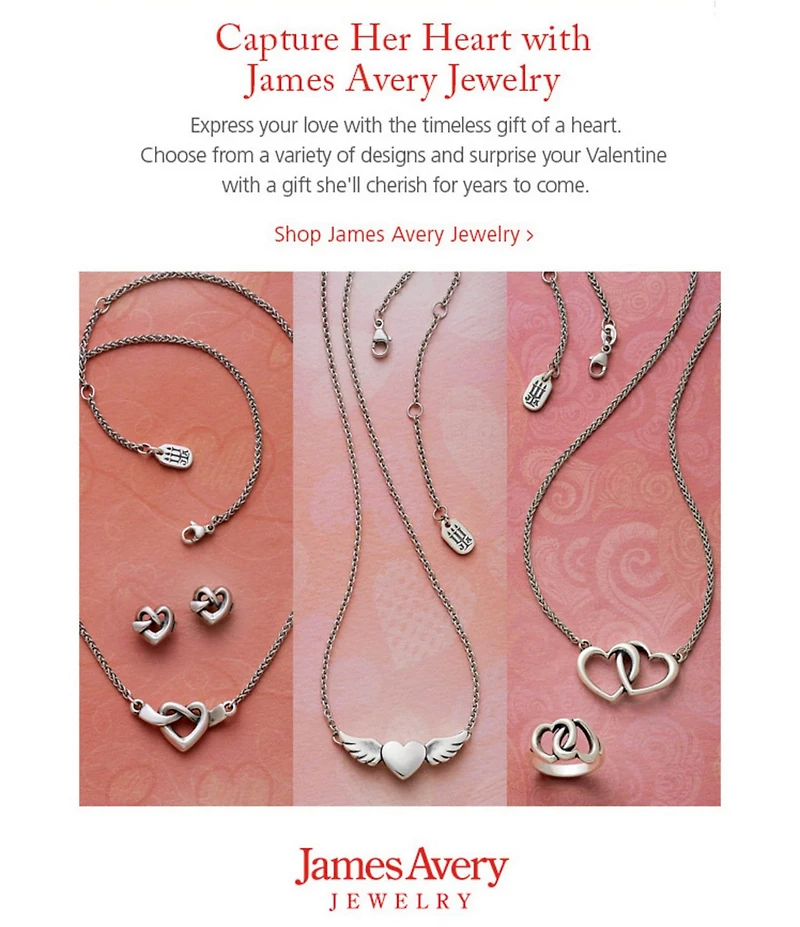James Avery Heart Knot Necklace