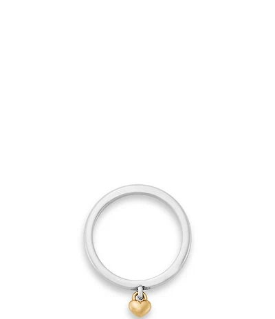 James Avery Heart of Gold Petite Dangle Ring