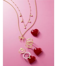 James Avery Heart of Gold Petite Dangle Ring