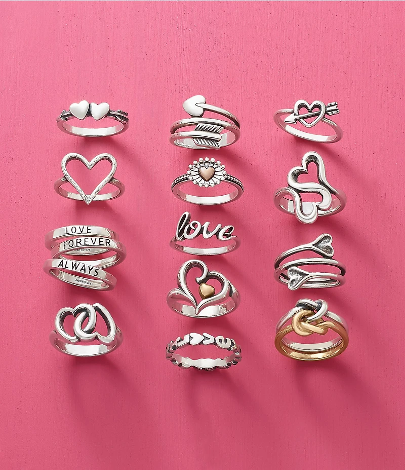 James Avery Heart to Heart Ring