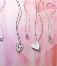 James Avery Heart To Heart Sterling Silver Charm