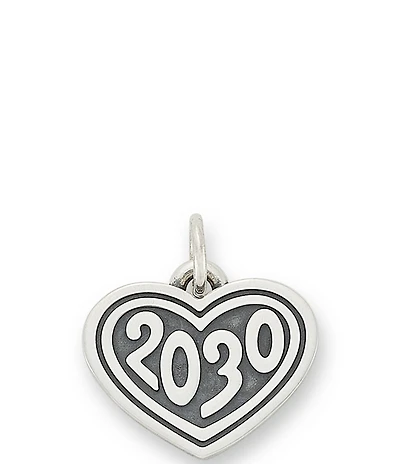 James Avery Heart with 2030 Charm