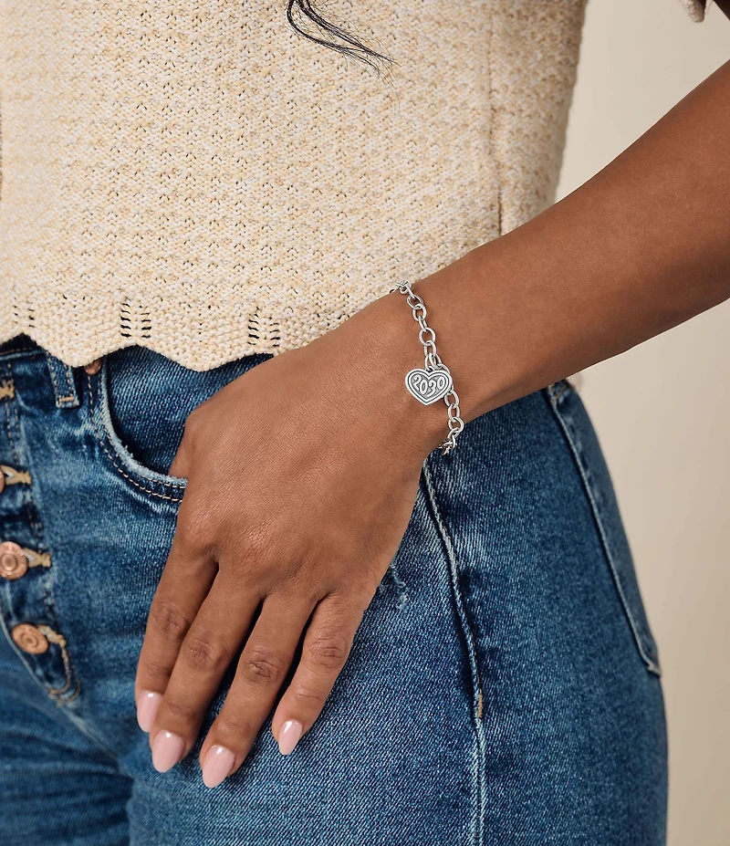 James Avery Heart with 2030 Charm