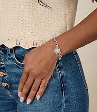 James Avery Heart with 2030 Charm