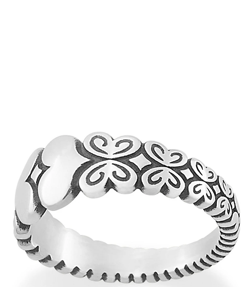 James Avery Sterling Silver Hearts and Butterflies Ring